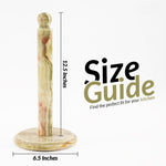12.5 Marble Paper Towel Holder for Kitchen Towels Rack - wrapping paper holder Towel