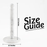 12.5 Marble Paper Towel Holder for Kitchen Towels Rack - wrapping paper holder Towel