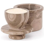 Natural Marble Butter Dish - Butter Crock