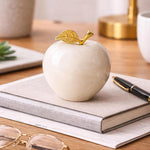 Marble Apple Paperweight - Best for Home Office Desk