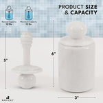 Honey Jar with Dipper Lid - Honey Dispenser