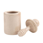 Honey Jar with Dipper Lid - Honey Dispenser