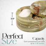 Ideal Salt and Pepper Bowl with two compartments