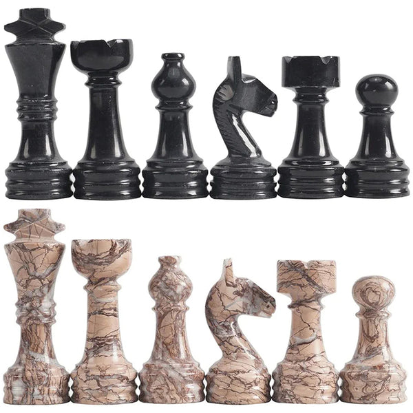 marinara ana black chess pieces- chess figures