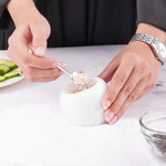 Marble Salt Cellar With Lid 3'' Salt Container For Kitchen Countertop - Salt Box & Salt Dish