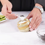 Marble Salt Cellar With Lid 3'' Salt Container For Kitchen Countertop - Salt Box & Salt Dish
