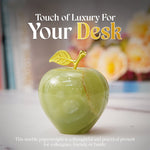 Marble Apple Paperweight - Best for Home Office Desk
