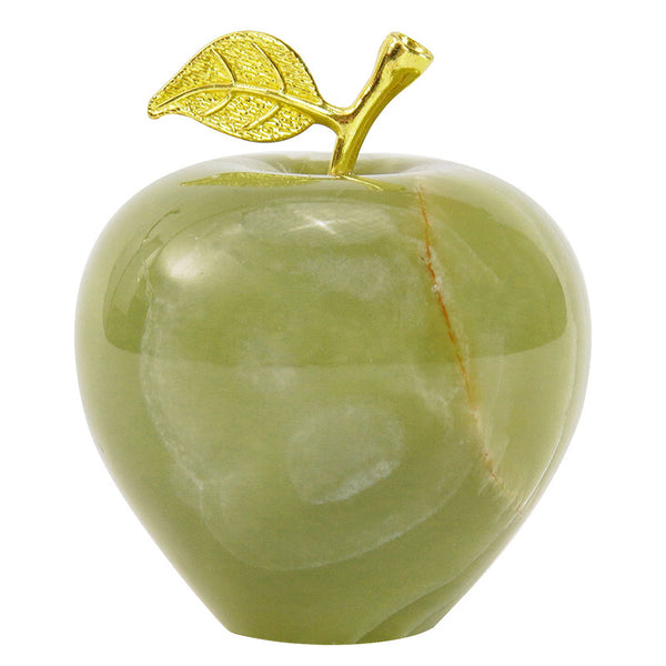 Marble Apple Paperweight - Best for Home Office Desk