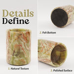 Natural Marble Utensil Holder - Home Accessories