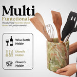 Natural Marble Utensil Holder - Home Accessories