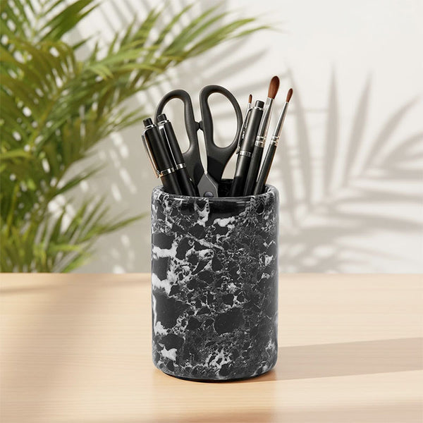 Radicaln Marble Stationery Holder - Desk Organizer Set