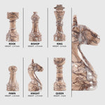 marinara ana black chess pieces- chess figures