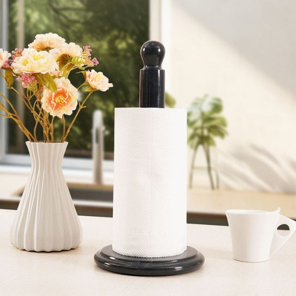 12.5 Marble Paper Towel Holder for Kitchen Towels Rack - wrapping paper holder Towel

