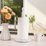 12.5 Marble Paper Towel Holder for Kitchen Towels Rack - wrapping paper holder Towel