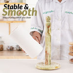 12.5 Marble Paper Towel Holder for Kitchen Towels Rack - wrapping paper holder Towel