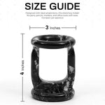 Marble Stationary Holder 4" Inches Travertine Handmade Maker Organizer