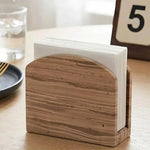Natural Marble Napkin Holder - Tissue Holder