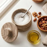 Salt Cellar with Lid and Spoon Included – Ideal for Salt, Sugar, Spices