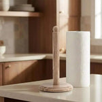12.5" Marble Paper Towel Holder for Kitchen Towels Rack - Wrapping Paper Holder Towel