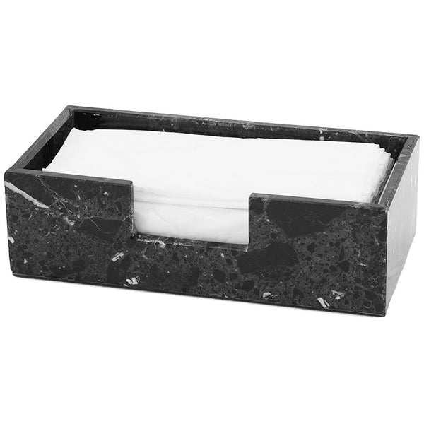 Marble Tissue Box Cover Tissue Dispenser for Bathroom & Living Room Organizer