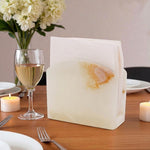 Natural Marble Napkin Holder - Tissue Holder