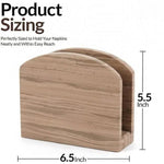 Natural Marble Napkin Holder - Tissue Holder