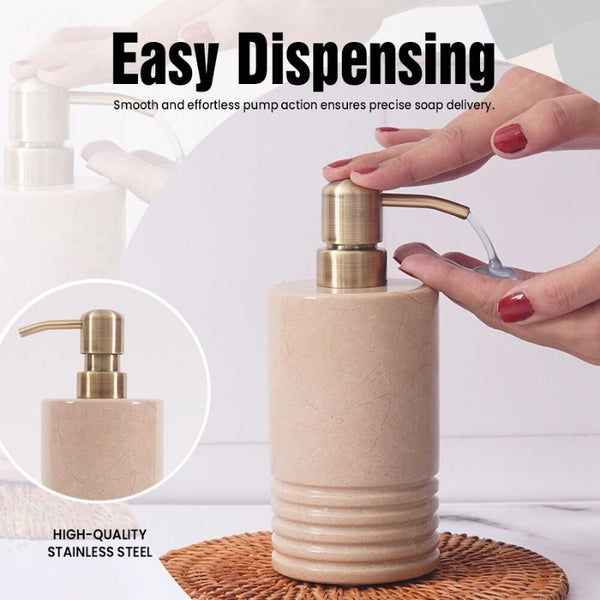 7.5 Marble Soap Dispenser For Dish & Hand Soap Dispenser Bathroom Accessories - Hand Sanitizer