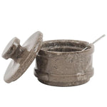 Salt Cellar with Lid and Spoon Included – Ideal for Salt, Sugar, Spices