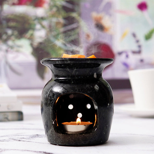Radicaln Marble Oil Burner 4" Inches Handmade Candle Wax Warmer