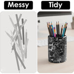 Radicaln Marble Stationery Holder - Desk Organizer Set