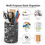 Radicaln Marble Stationery Holder - Desk Organizer Set