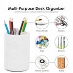 Radicaln Marble Stationery Holder - Desk Organizer Set