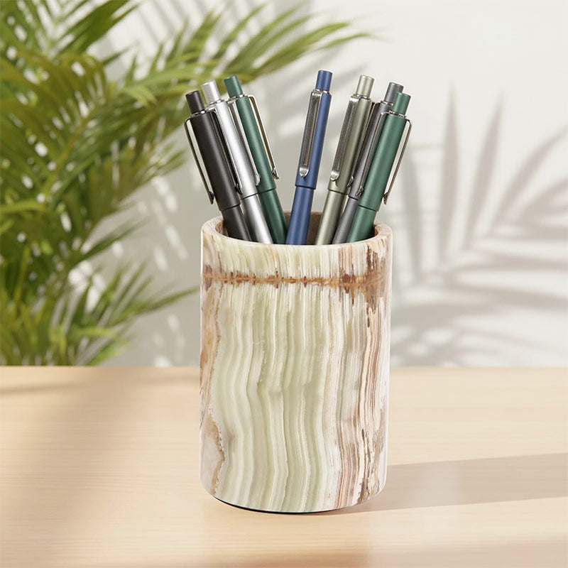 Radicaln Marble Stationery Holder - Desk Organizer Set