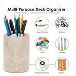 Radicaln Marble Stationery Holder - Desk Organizer Set